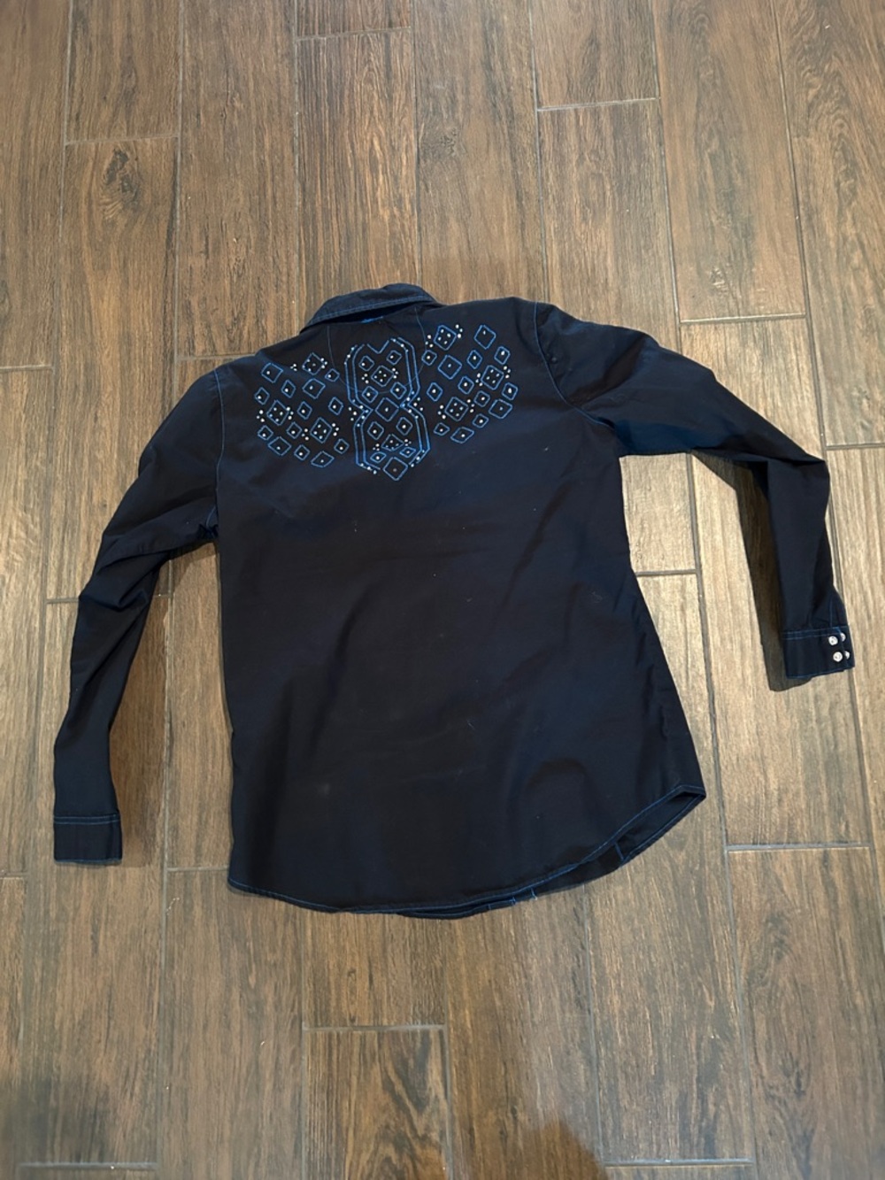 Rock 47 by Wrangler Embelished Western Shirt - Picture 4 of 4